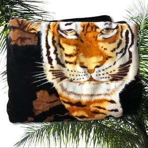 KOREAN MINK Tiger Blanket | King 90x90